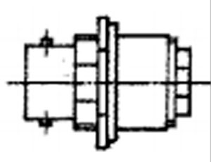 SR-50-63FV cable plug drawing
