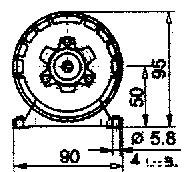 AV-052-2M (AB-052-2M) drawing motor