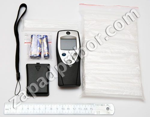 FGTest-05PRO - Breathalyzer - Contents of delivery.