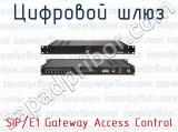 Цифровой шлюз SIP/E1 Gateway Access Control 