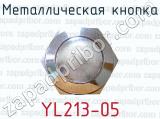 Металлическая кнопка YL213-05 