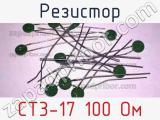 Резистор СТ3-17 100 Ом 