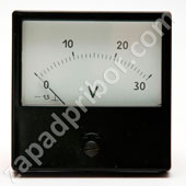 M42300 - voltmeter - front view (scale)