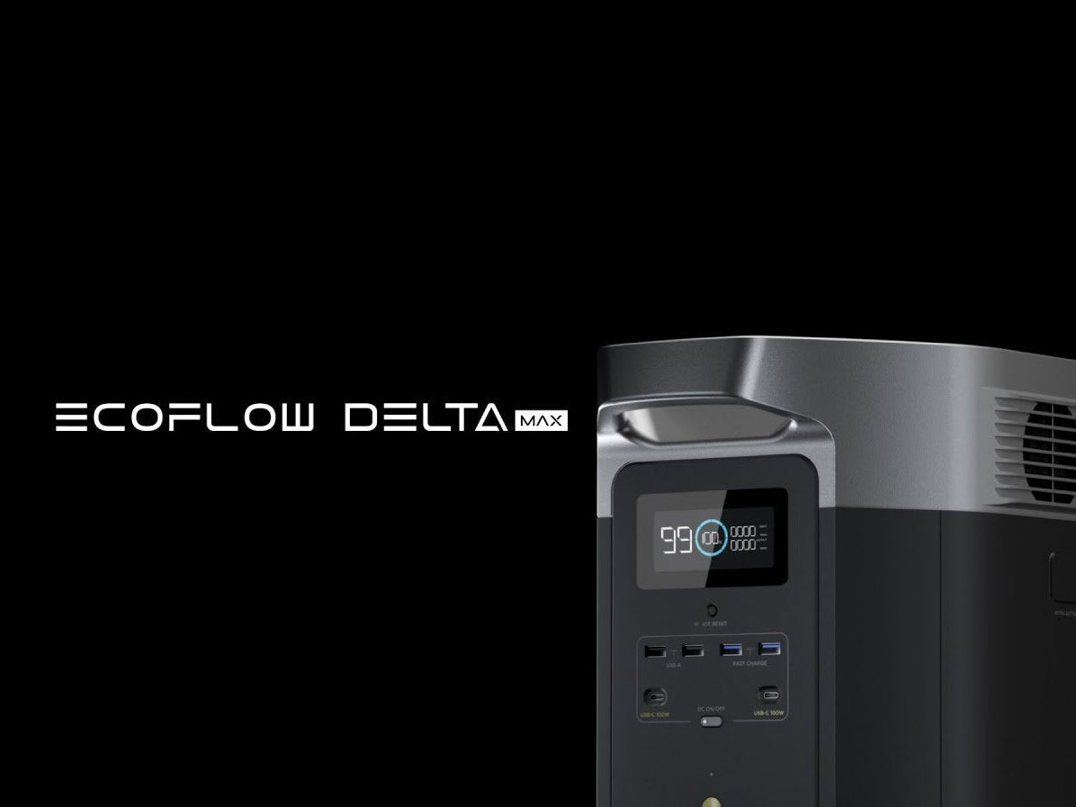 EcoFlow DELTA Max зарядная станция.