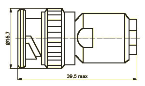 SR-50-74PV cable plug drawing