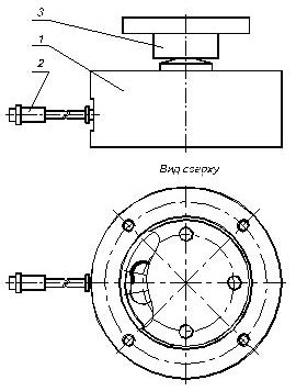 УВС-20 весоизмерительное устройство внешний вид датчика