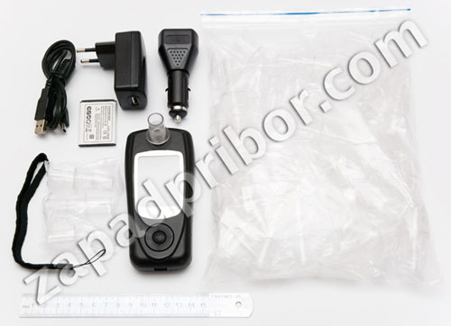 FGTest-40PRO - Breathalyzer - Contents of delivery.