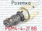 РБМ4-4-2Г8В фотография 2 розетки.