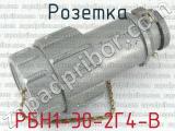 РБН1-30-2Г4-В фотография 2 розетки.