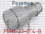 РБН1-37-2Г4-В фотография 2 розетки.