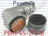РБН1-45-2Г2-В фотография 2 розетки.