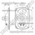 3ГДШ-26 габаритный чертеж динамика.