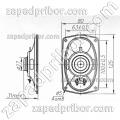 3ГДШ-27 габаритный чертеж динамика.