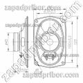 3ГДШ-12 габаритный чертеж динамика.