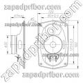 3ГДШ-2 габаритный чертеж динамика.