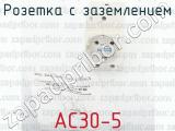 Розетка с заземлением AC30-5 