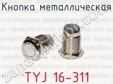 Кнопка металлическая TYJ 16-311 