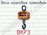 Весы крановые крюковые ВКРЭ 