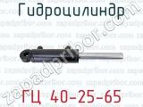 ГЦ 40-25-65 фотография 2 гидроцилиндра.