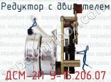 ДСМ-2П У-15.206.07 фотография 3 редуктора с двигателем.