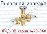 Пилотная горелка ЗГ-Д-ОВ серия 1443-340 