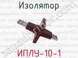 ИПЛУ-10-1 фотография 3 изолятора.