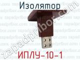ИПЛУ-10-1 фотография 4 изолятора.