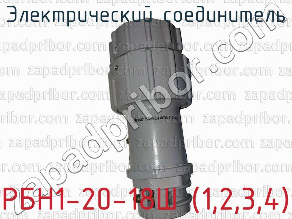 РБН1-20-18Ш (1,2,3,4) - Электрический соединитель - фотография.