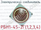 Электрический соединитель РБН1-45-2Г(1,2,3,4) 