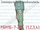 Электрический соединитель РБН1Б-7-18Г (1,2,3,4) 
