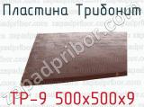 Пластина Трибонит ТР-9 500х500х9