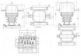 ТОЛ-35-III-V-5 чертеж трансформатора.