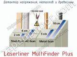 Детектор напряжения, металлов и древесины Laserliner MultiFinder Plus фотография 2.