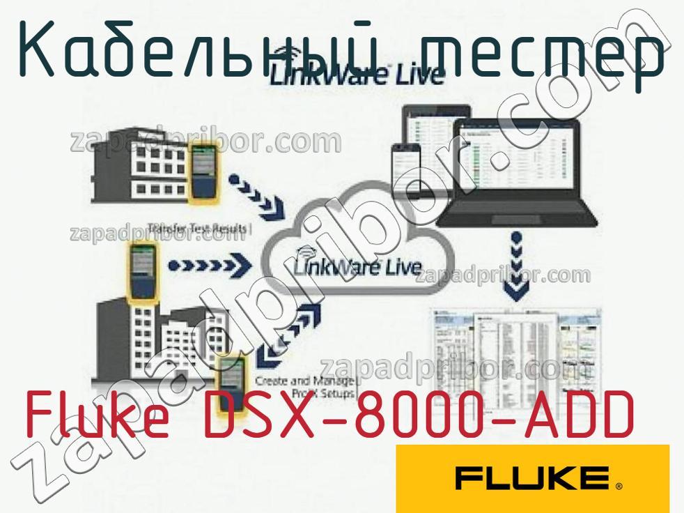 Fluke DSX-8000-ADD - Кабельный тестер - фотография.