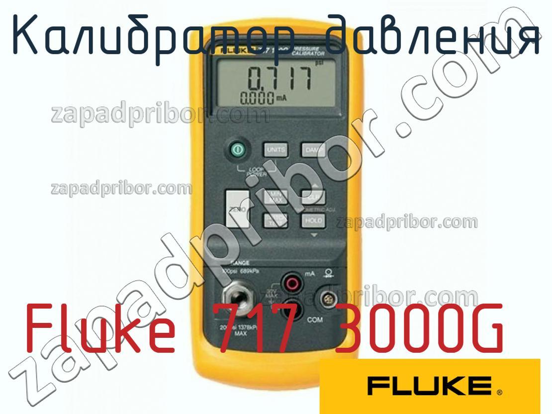 Fluke 717 3000G - Калибратор давления - фотография.