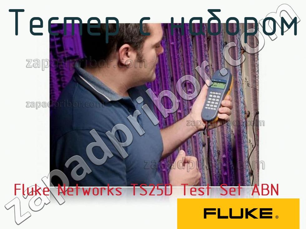 Fluke Networks TS25D Test Set ABN - Тестер с набором - фотография.