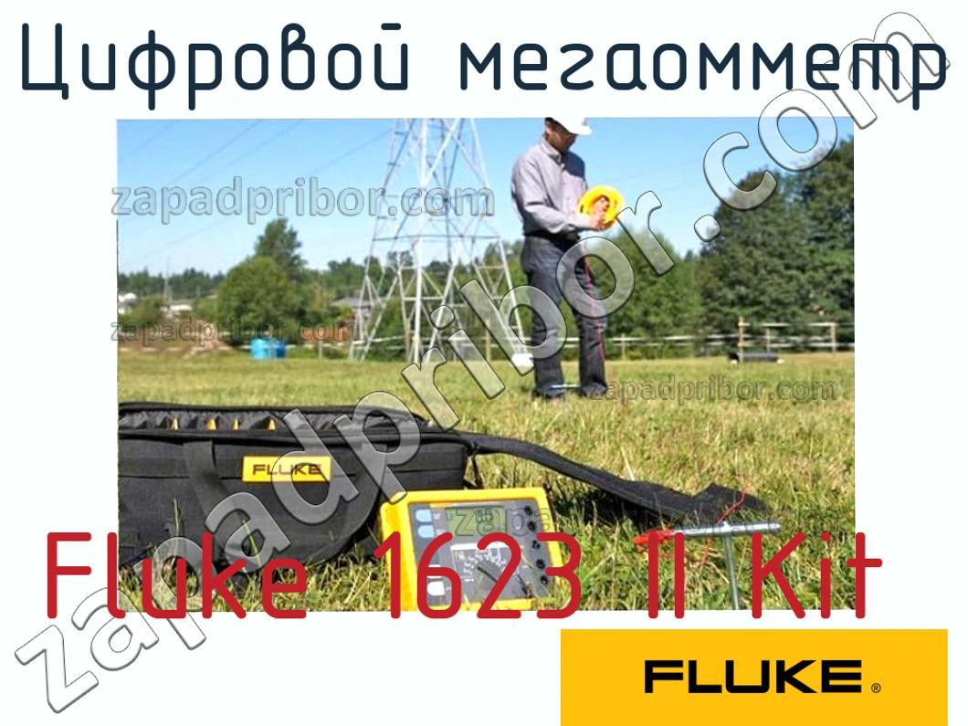 Fluke 1623 II Kit - Цифровой мегаомметр - фотография.