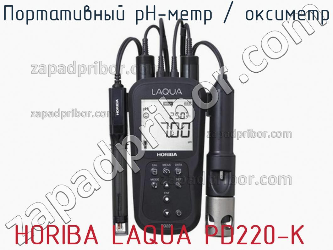 HORIBA LAQUA PD220-K - Портативный pH-метр / оксиметр - фотография.