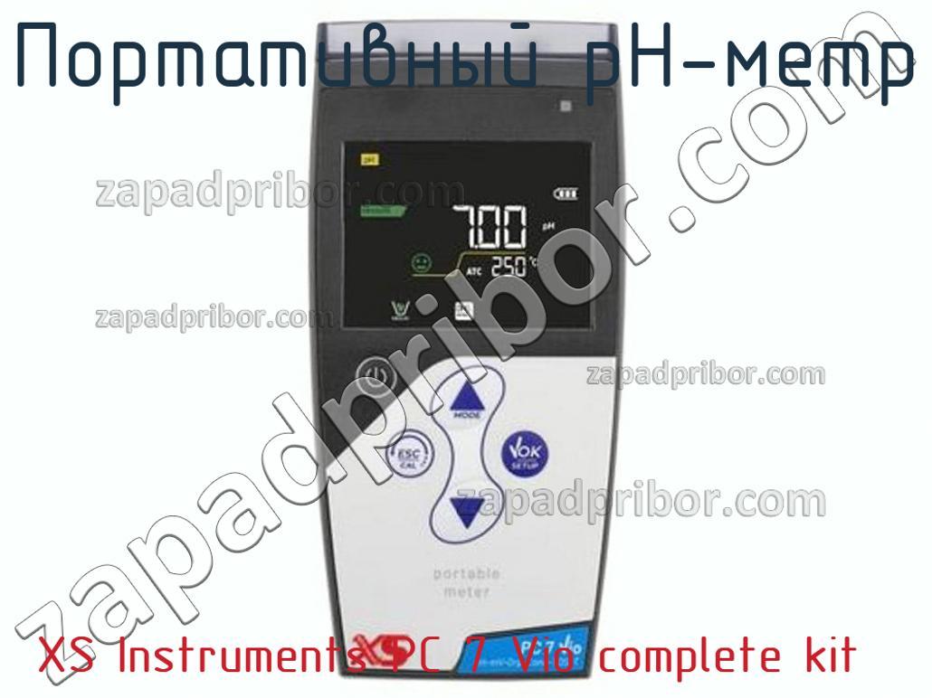 XS Instruments PC 7 Vio complete kit - Портативный pH-метр - фотография.