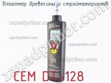 Влагомер древесины и стройматериалов CEM DT-128 фотография 2.