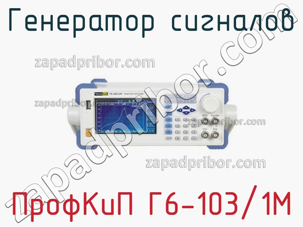 ПрофКиП Г6-103/1М - Генератор сигналов - фотография.