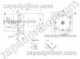 ДАТ 71571-1 чертеж электродвигателя.