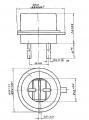 СФ2-16 чертеж фоторезистора.