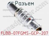 Разъем FLBB-07FGMS-GCP-207 фотография 2.