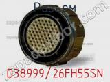Разъем D38999/26FH55SN фотография 2.