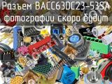 Разъем BACC63DC23-53SA 