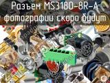 Разъем MS3180-8R-A 