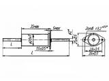 К73-28-1 чертеж конденсатора.