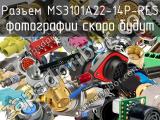 Разъем MS3101A22-14P-RES 