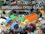 Разъем MS3106F18-9P 